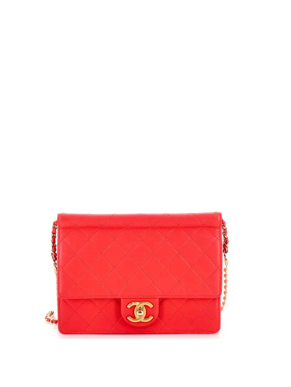 Chanel Pearl Chain Flap Bag Quilted #306990C29B
